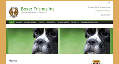 Desktop Screenshot of boxerfriends.org