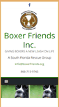 Mobile Screenshot of boxerfriends.org